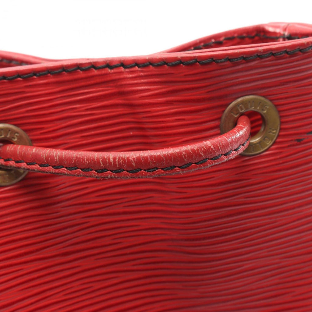Louis Vuitton Castilian Red Red Color Leather Shoulder Bag