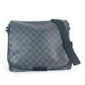 Louis Vuitton Black Damier Graphite Messenger Bag Shoulder Bag