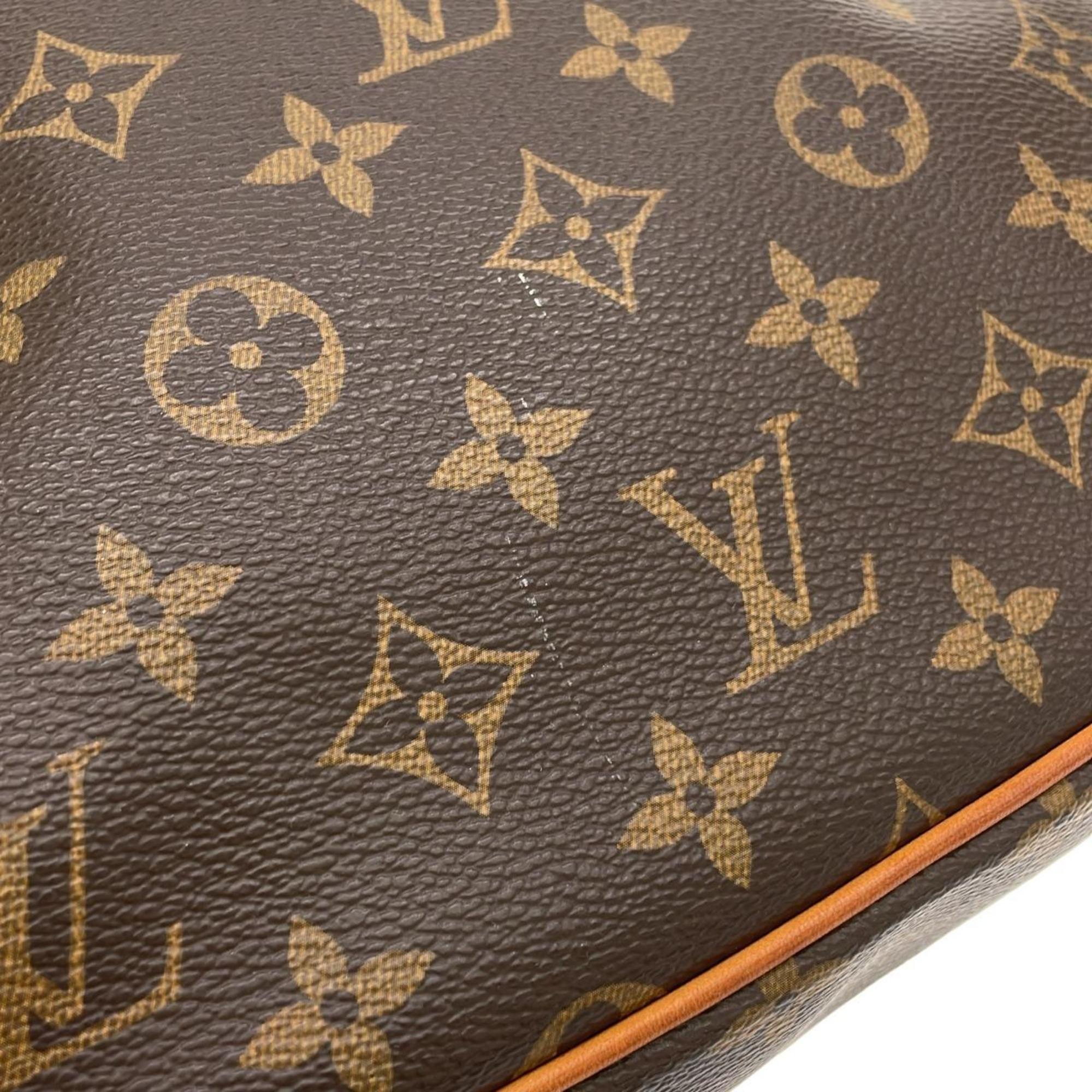 Louis Vuitton Marron Coated Canvas Shoulder Bag
