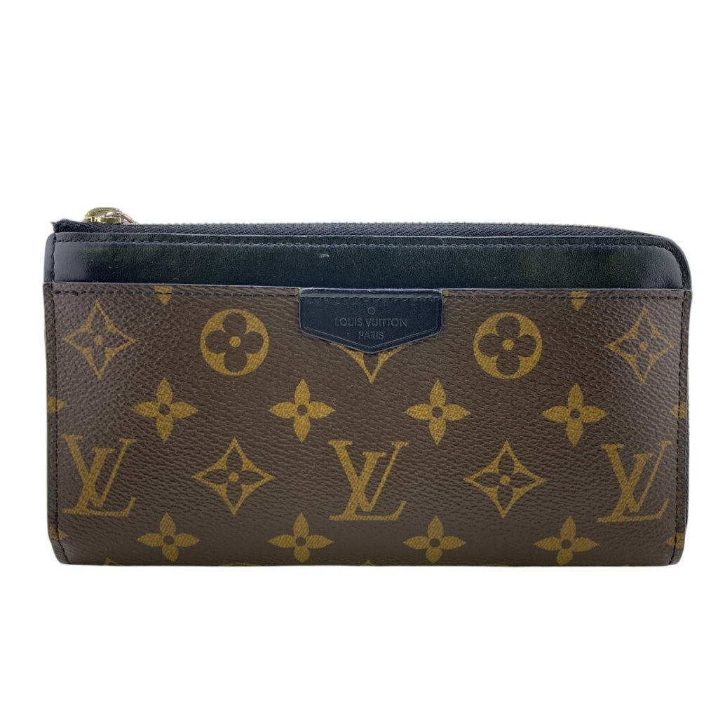Louis Vuitton Brown Monogram Leather Long Wallet