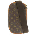 Louis Vuitton Brown Monogram Pochette Sling Bag