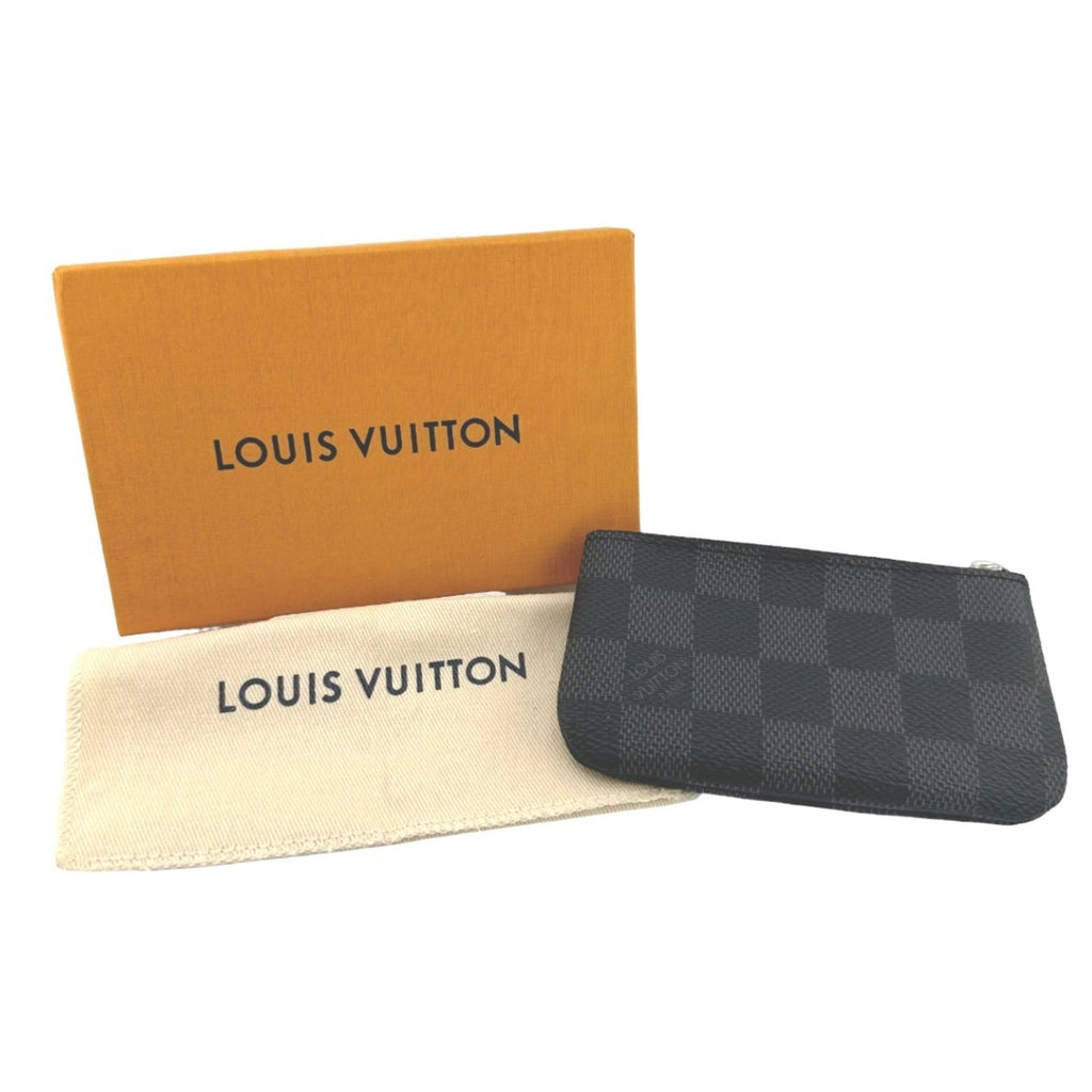Louis Vuitton Damier Graphite Gray Damier Graphite Coin Purse/Coin Case