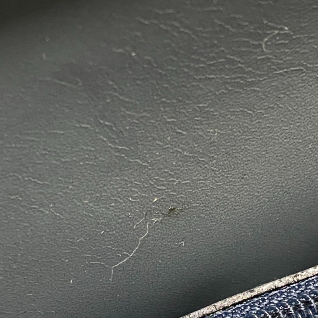 Prada Blue Leather Wallet (Bi-Fold)