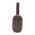 Louis Vuitton Brown Coated Canvas Leather Fanny Pack Handbag