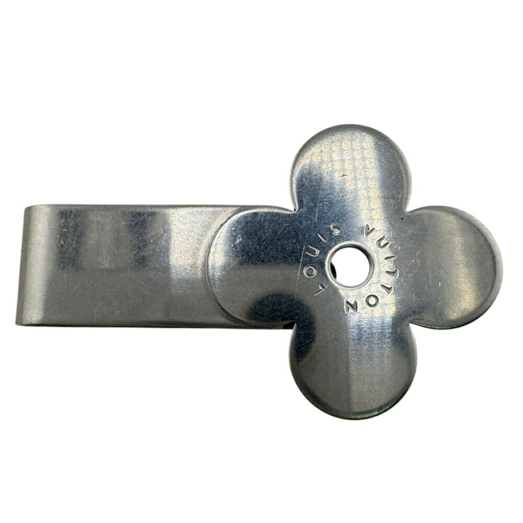 Louis Vuitton Silver Metal Money Clip