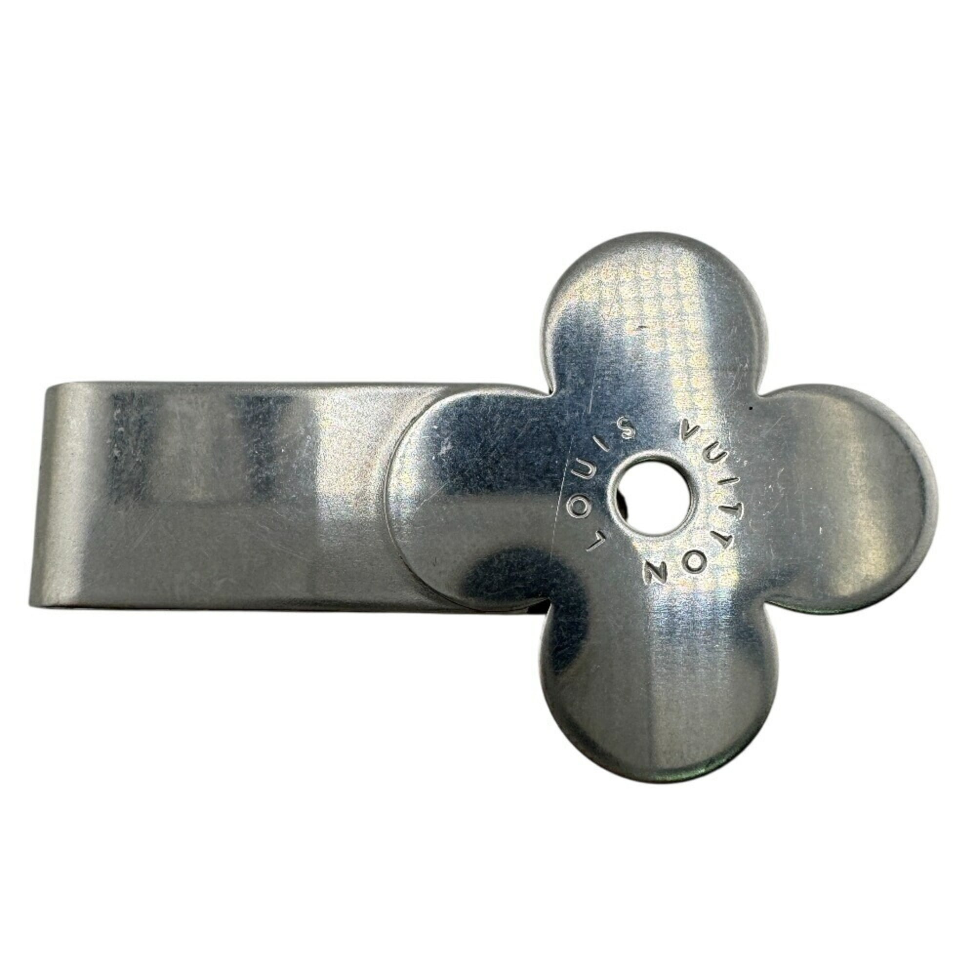 Louis Vuitton Silver Metal Money Clip