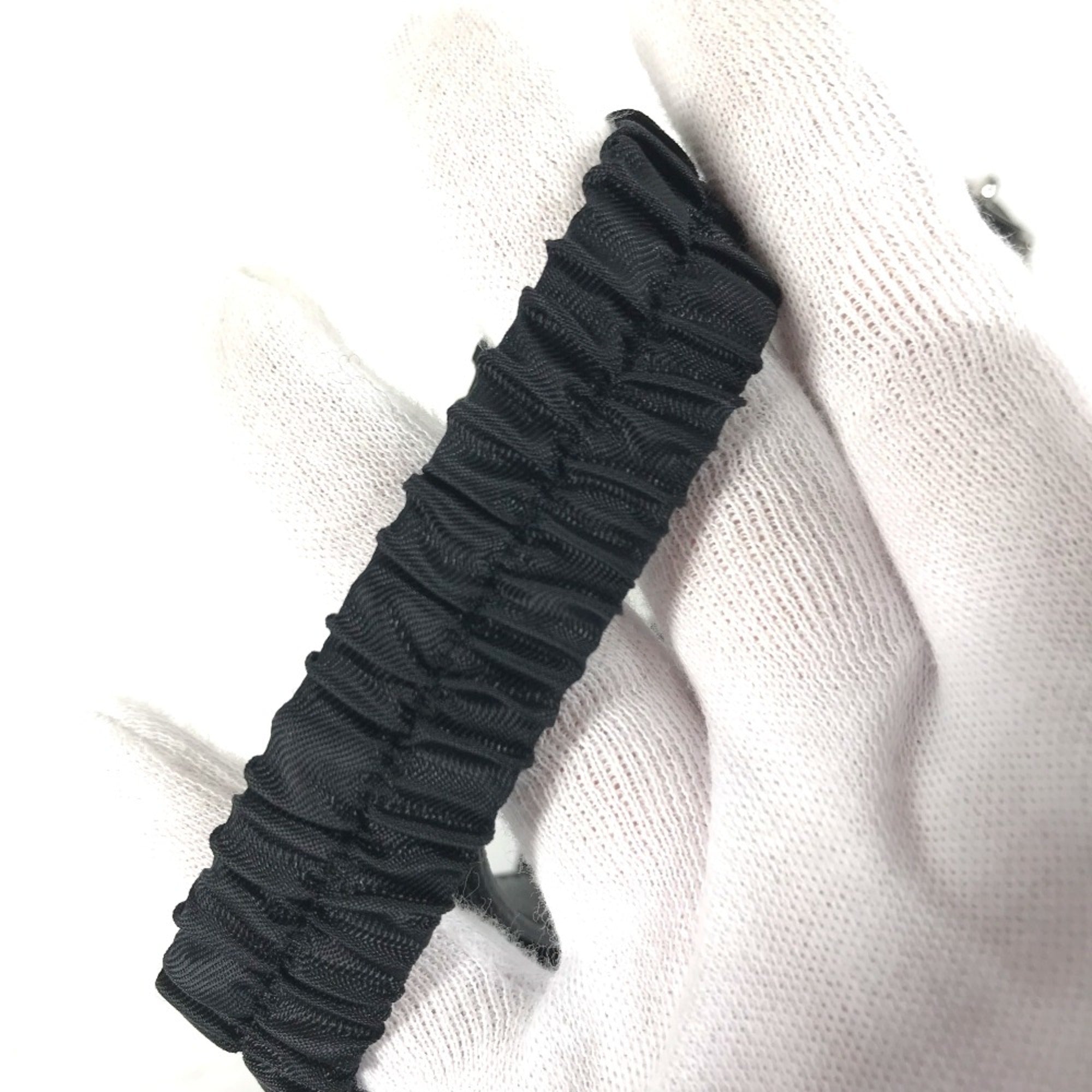 Louis Vuitton Black Leather Chain/Shoulder Wallet