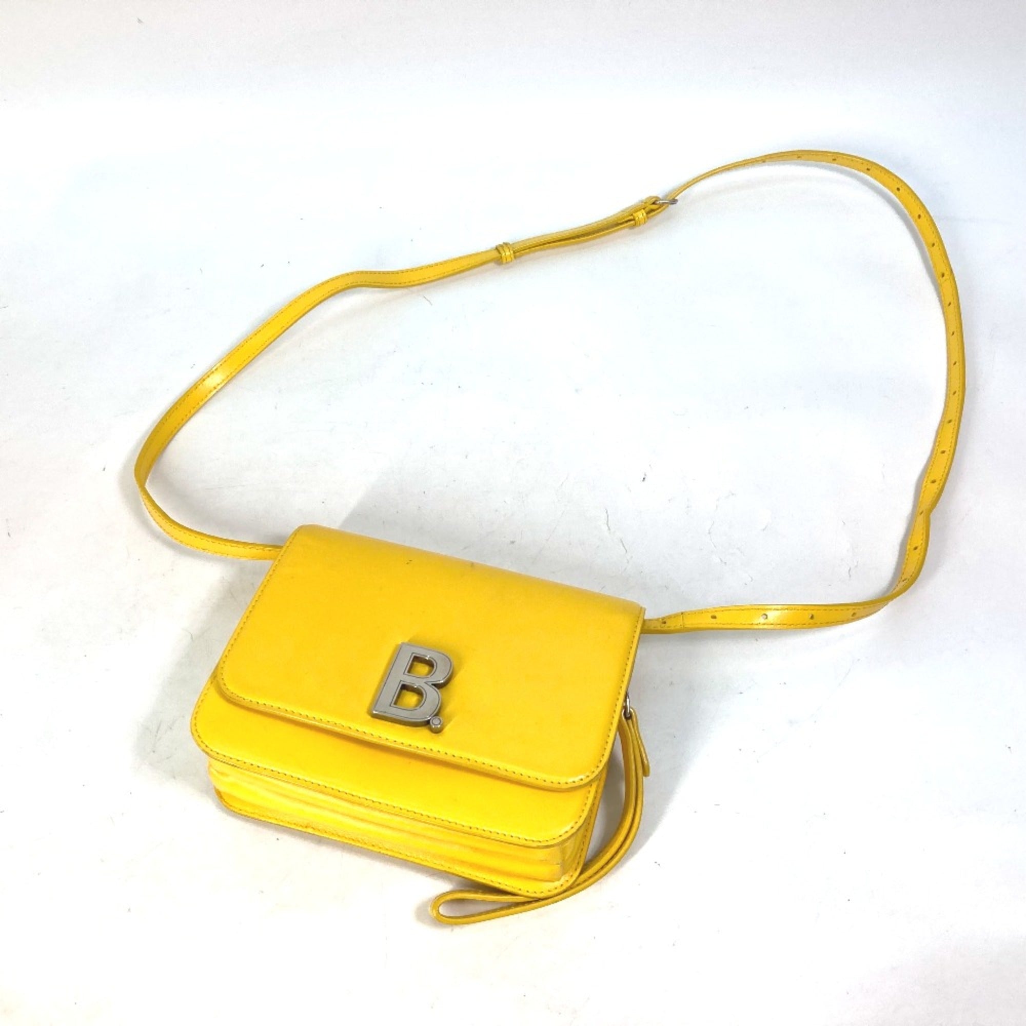 Balenciaga Yellow Leather Shoulder