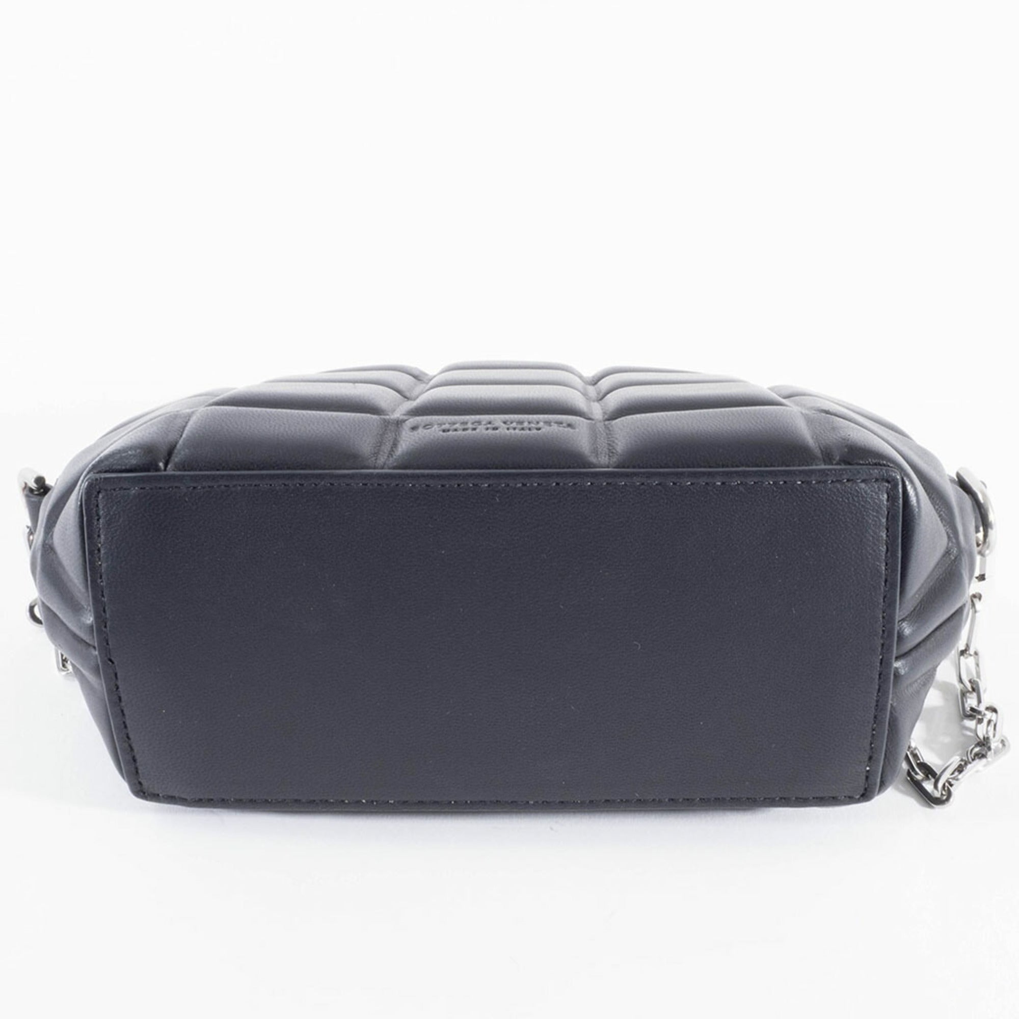 Bottega Veneta Black Leather Shoulder Bag