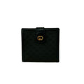 Gucci Black Leather Pvc Wallet (Bi-Fold) (Pre-Owned)