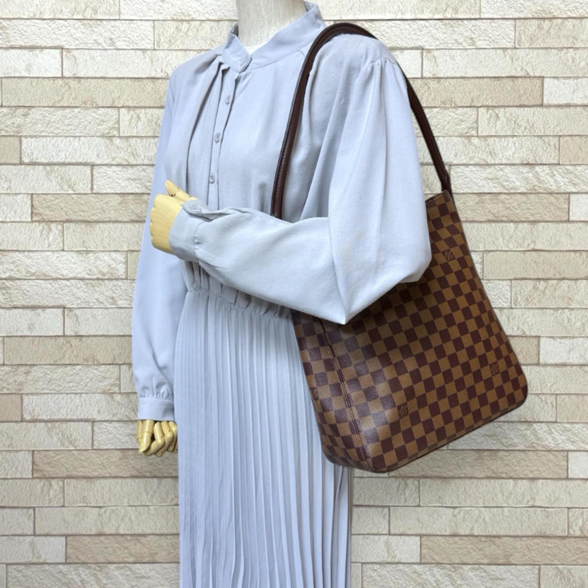 Louis Vuitton Damier Brown Damier Canvas Or Damier Canvas Shoulder Bag