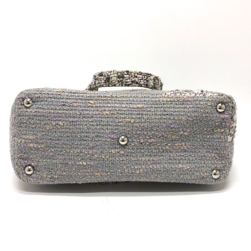 Chanel Purple Tweed Tote Bag