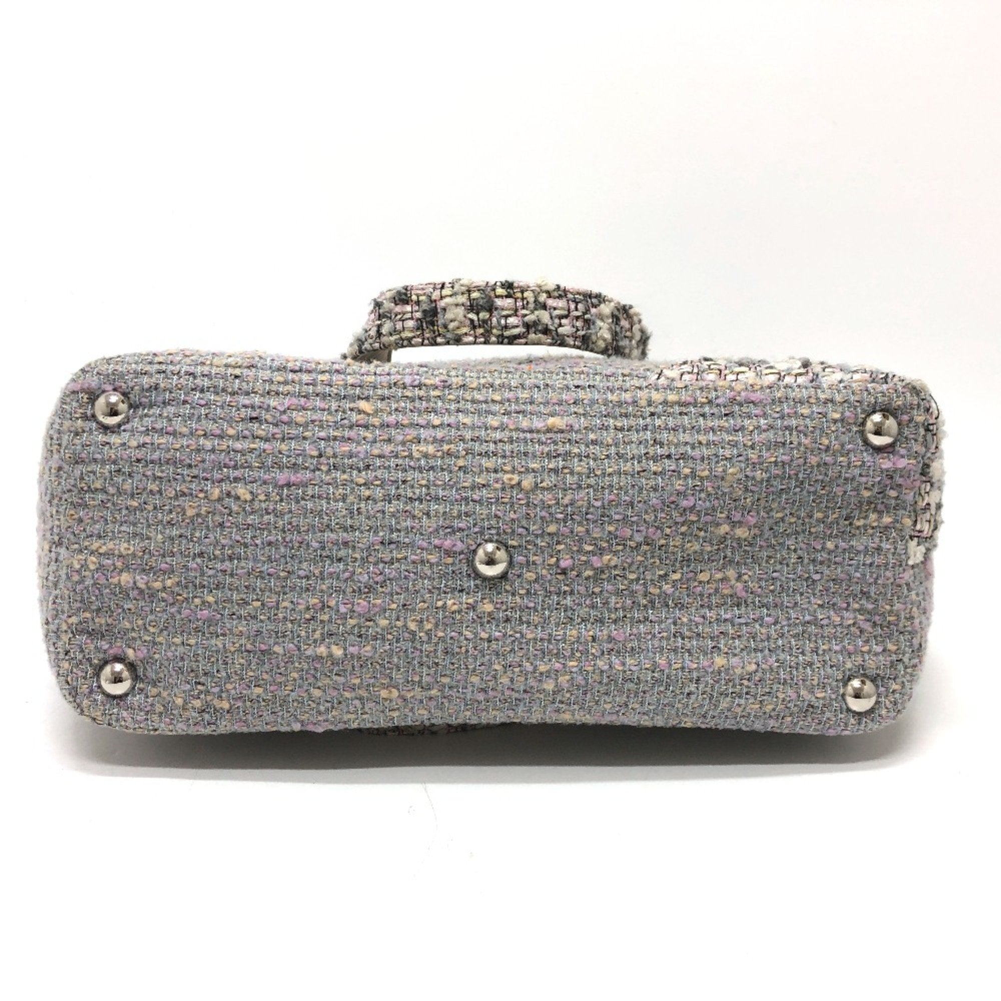 Chanel Purple Tweed Tote Bag