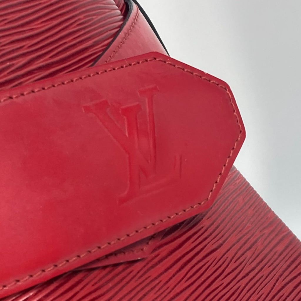 Louis Vuitton Epi Castilian Red Red Color Epi Leather Shoulder Bag