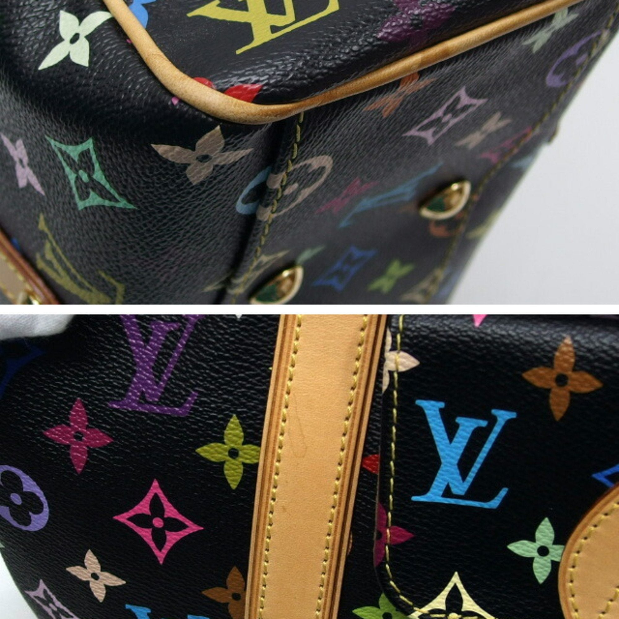Louis Vuitton Monogram Multicolore Black Noir Monogram Multicolore Handbag Shoulder Bag Tote Bag