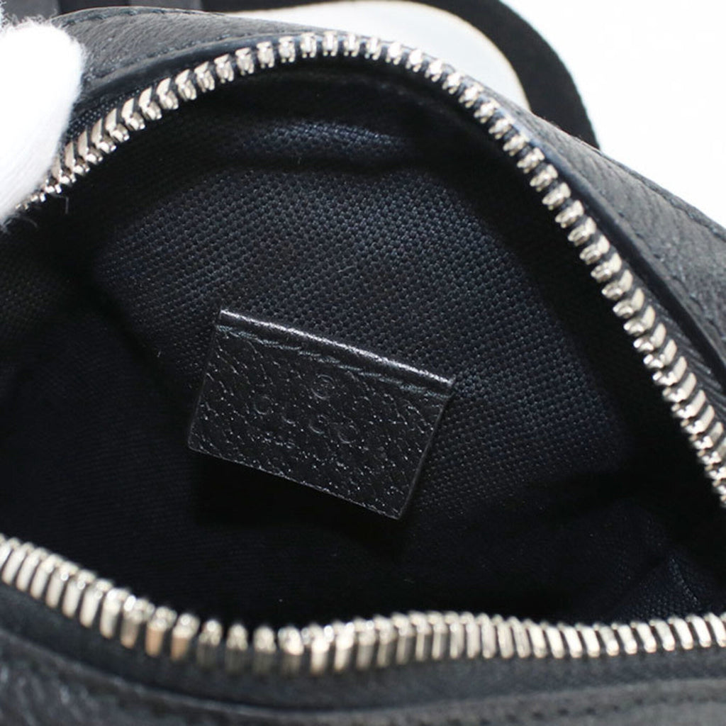 Gucci Black Pvc Shoulder Bag (Pre-Owned)