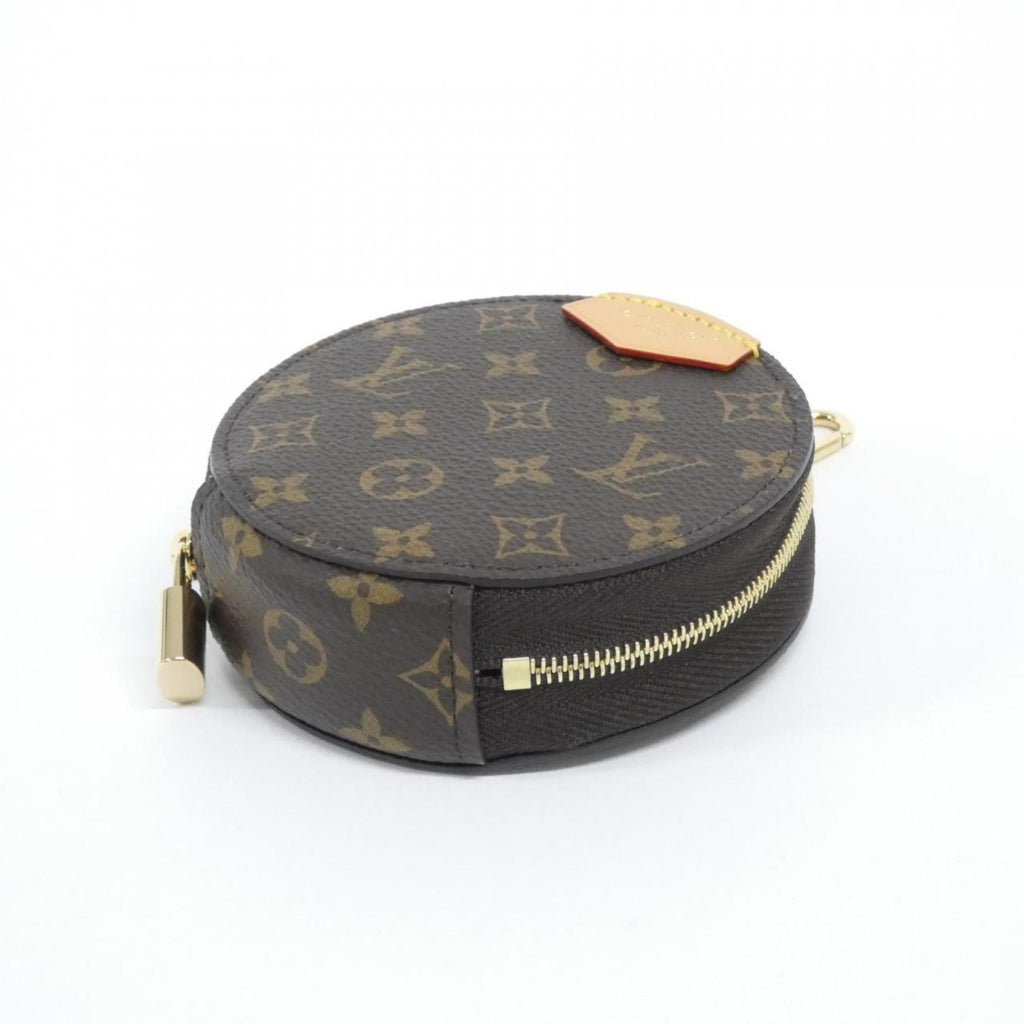 Louis Vuitton Brown Coated Canvas Pouch