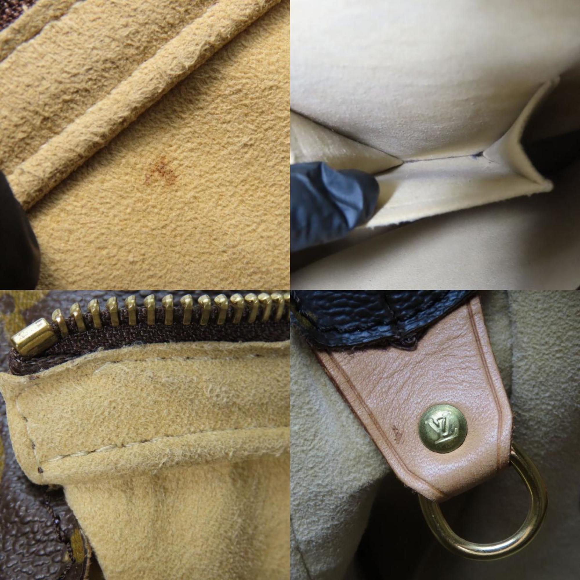 Louis Vuitton Monogram Brown Monogram Leather Shoulder Bag