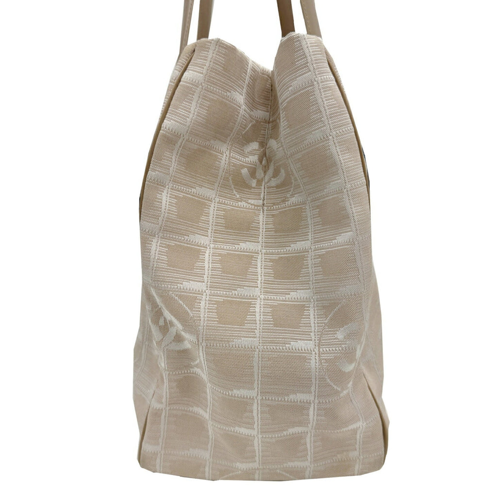 Chanel Beige New Travel Line Tote Bag