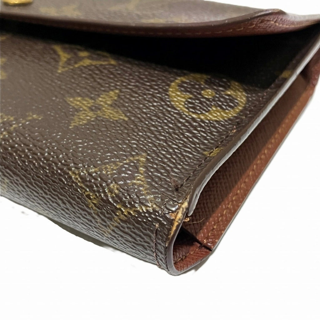 Louis Vuitton Monogram Brown Monogram Monogram Long Wallet
