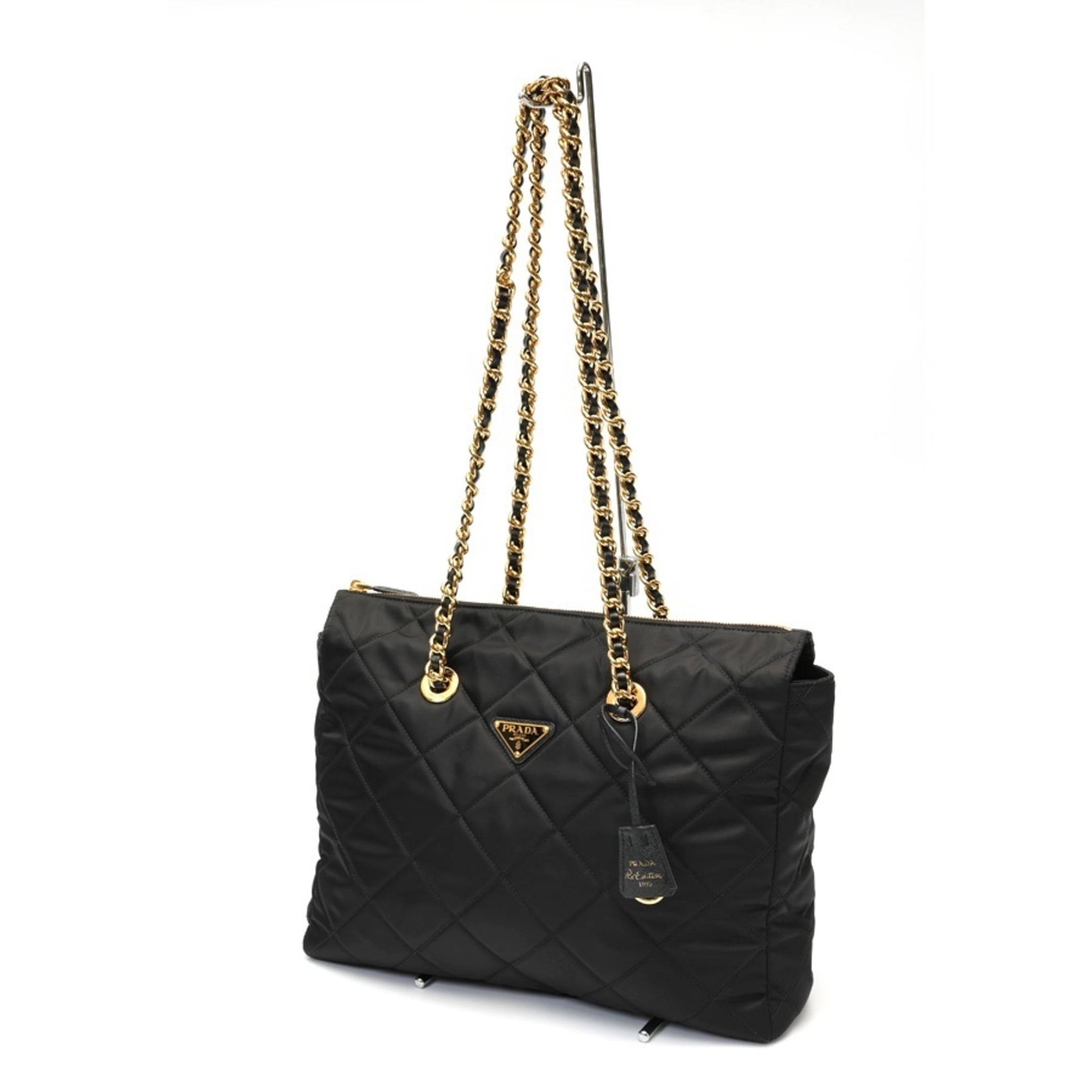 Prada Black Nylon Shoulder Bag Tote Bag