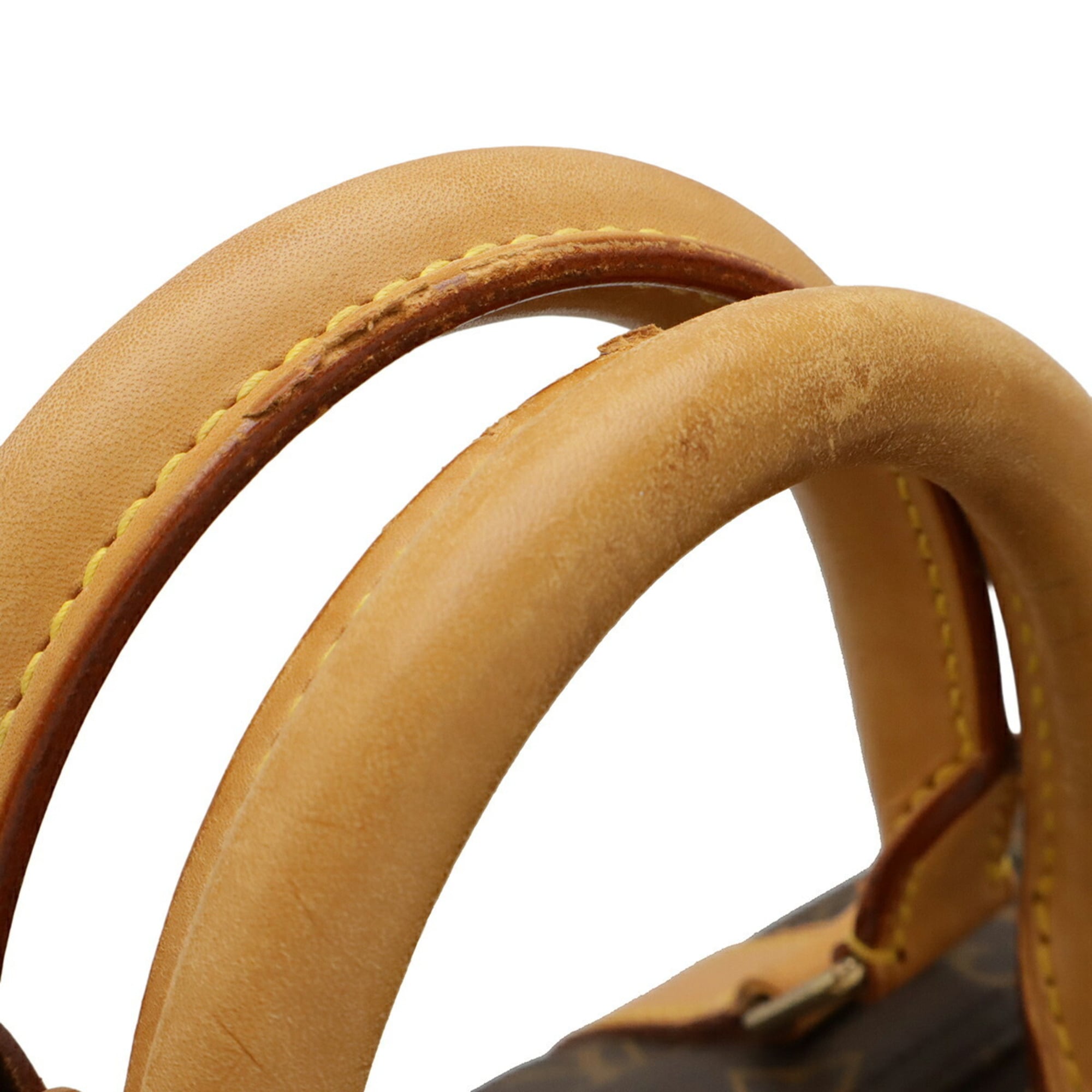 Louis Vuitton Brown Pvc Boston Bag Handbag
