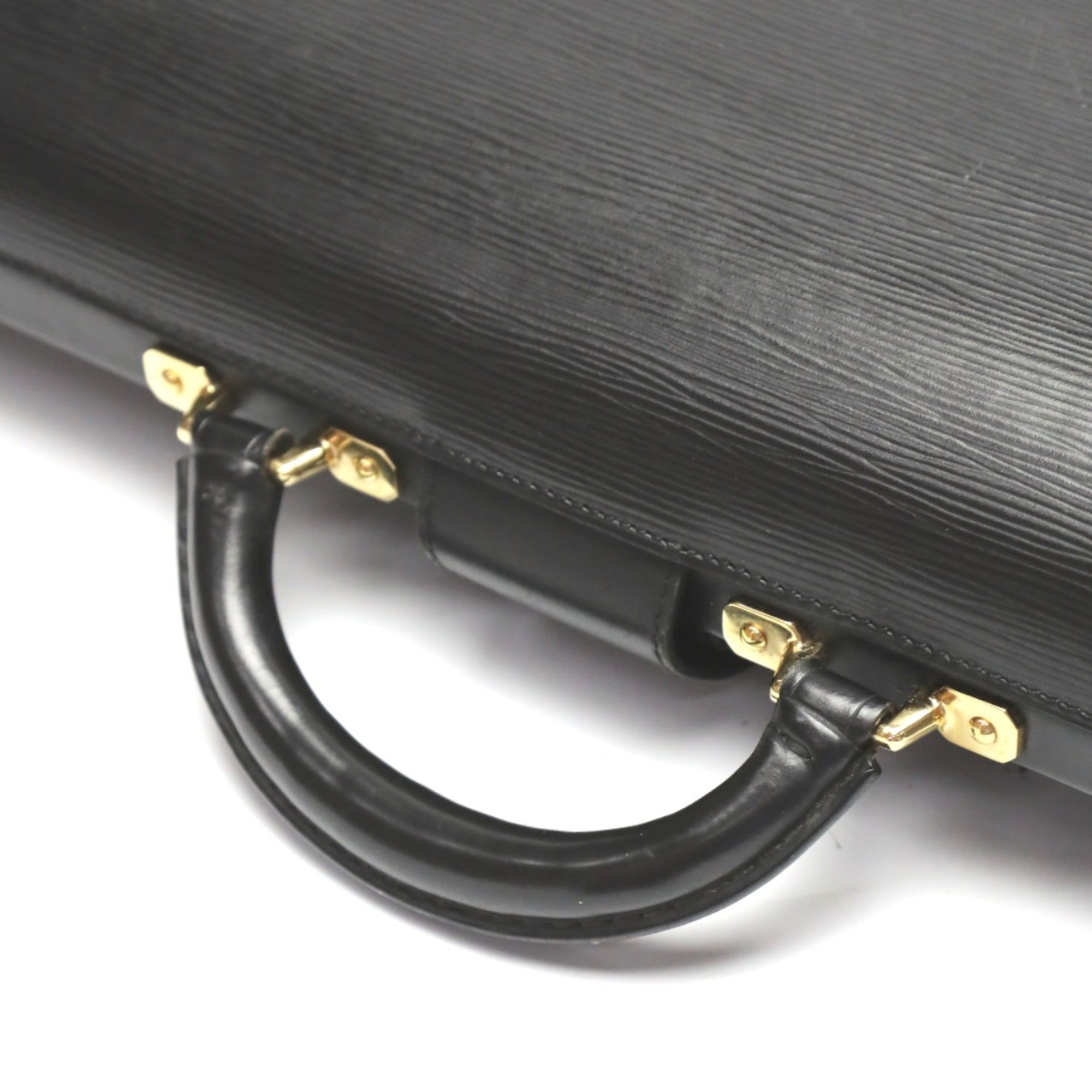 Louis Vuitton Epi Black Epi Leather Briefcase