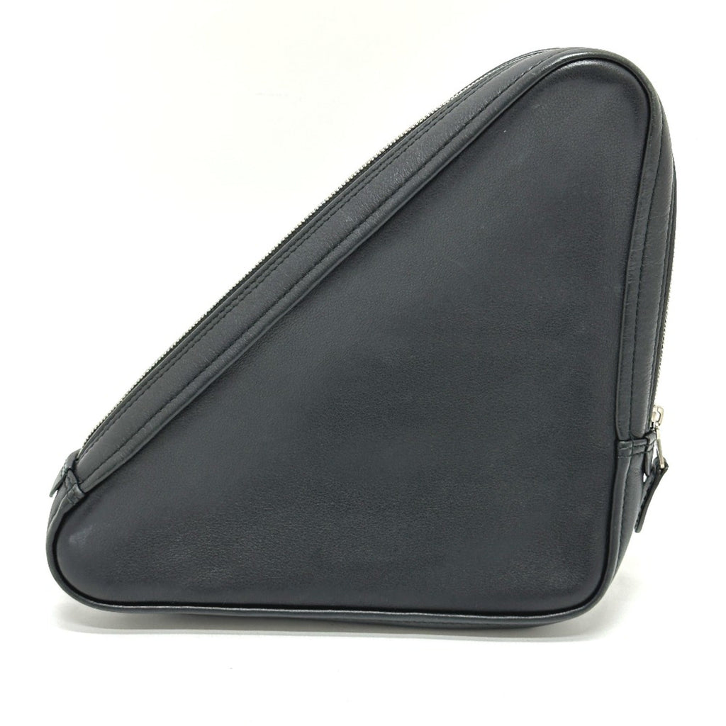 Balenciaga Black Leather Pouch