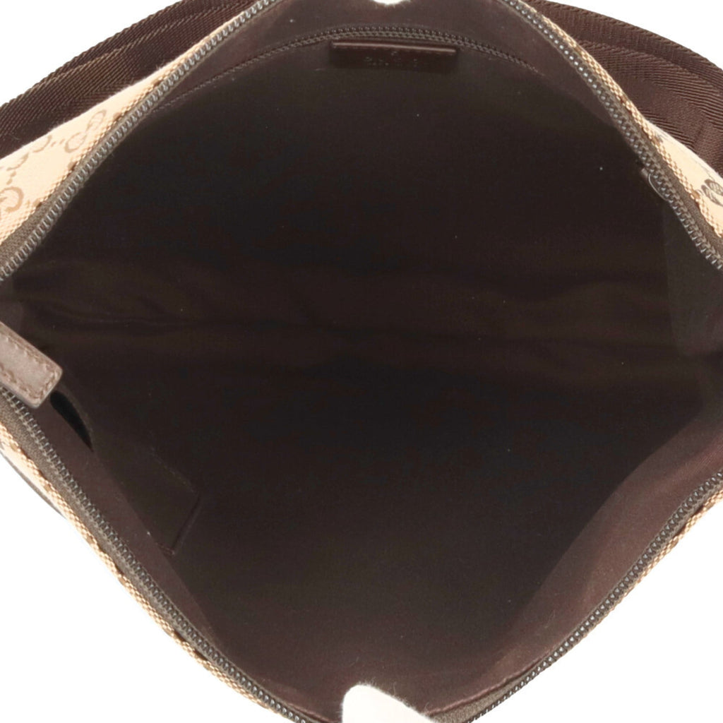 Gucci Brown Gg Canvas Shoulder Bag (Pre-Owned)