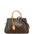 Louis Vuitton Monogram Brown Pvc Leather Handbag Shoulder Bag