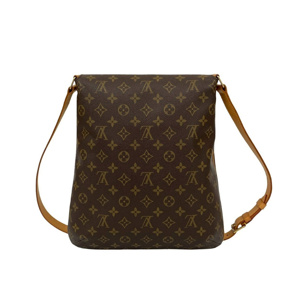 Louis Vuitton Brown Leather Pvc Pochette Shoulder Bag