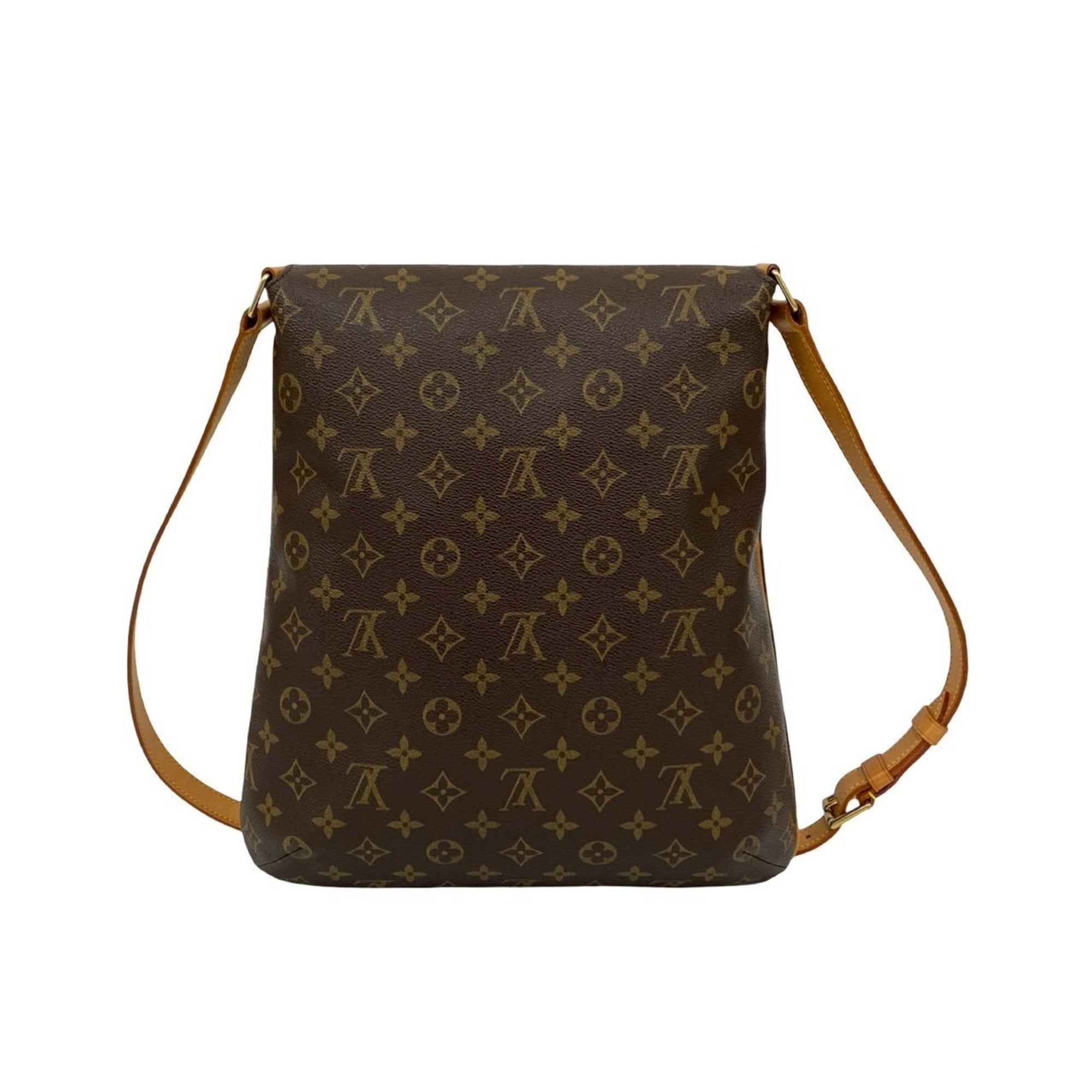 Louis Vuitton Brown Leather Pvc Pochette Shoulder Bag