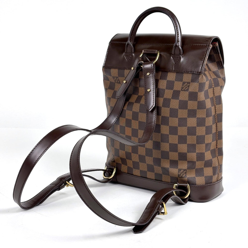 Louis Vuitton Brown Damier Canvas Backpack