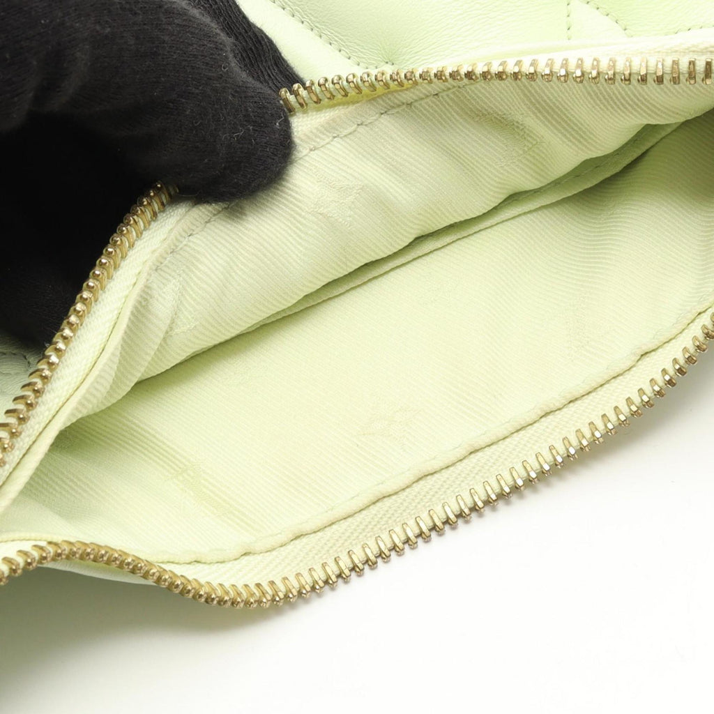 Louis Vuitton Green Leather Handbag