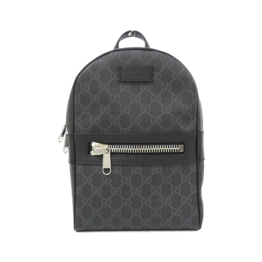 Gucci Black Gray Gg Supreme Shoulder Bag (Pre-Owned)