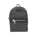 Gucci Black Gray Gg Supreme Shoulder Bag (Pre-Owned)