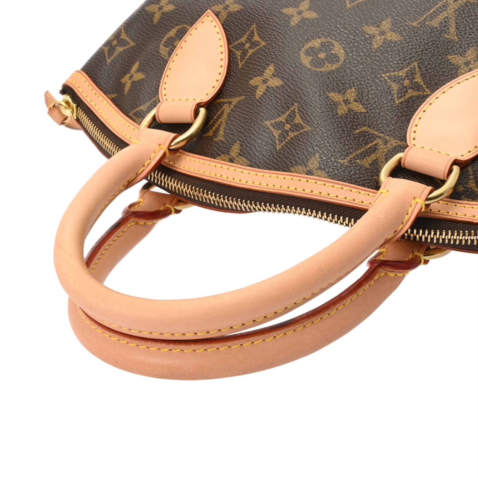Louis Vuitton Brown Monogram Canvas Handbag