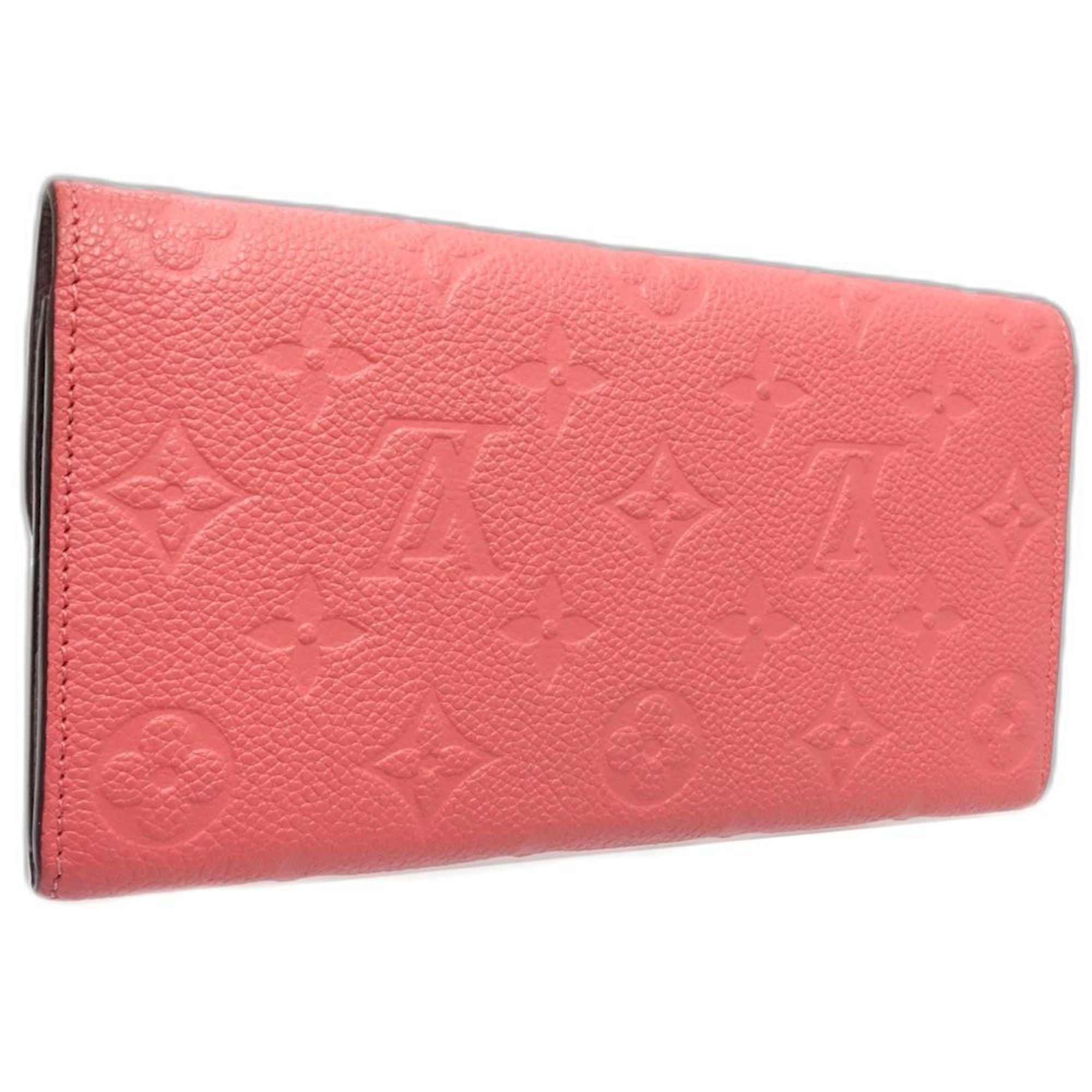 Louis Vuitton Hot Pink Monogram Empreinte Long Wallet