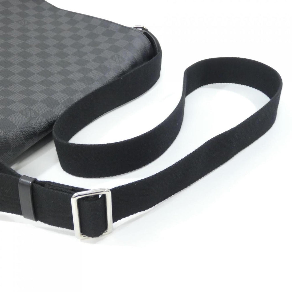 Louis Vuitton Graphite Coated Canvas Shoulder Bag