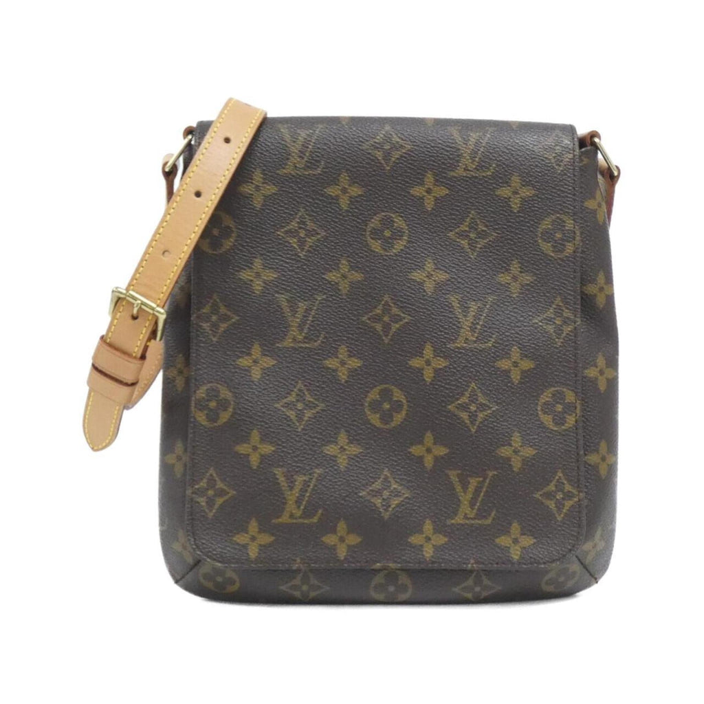 Louis Vuitton Monogram Marron Coated Canvas Shoulder Bag