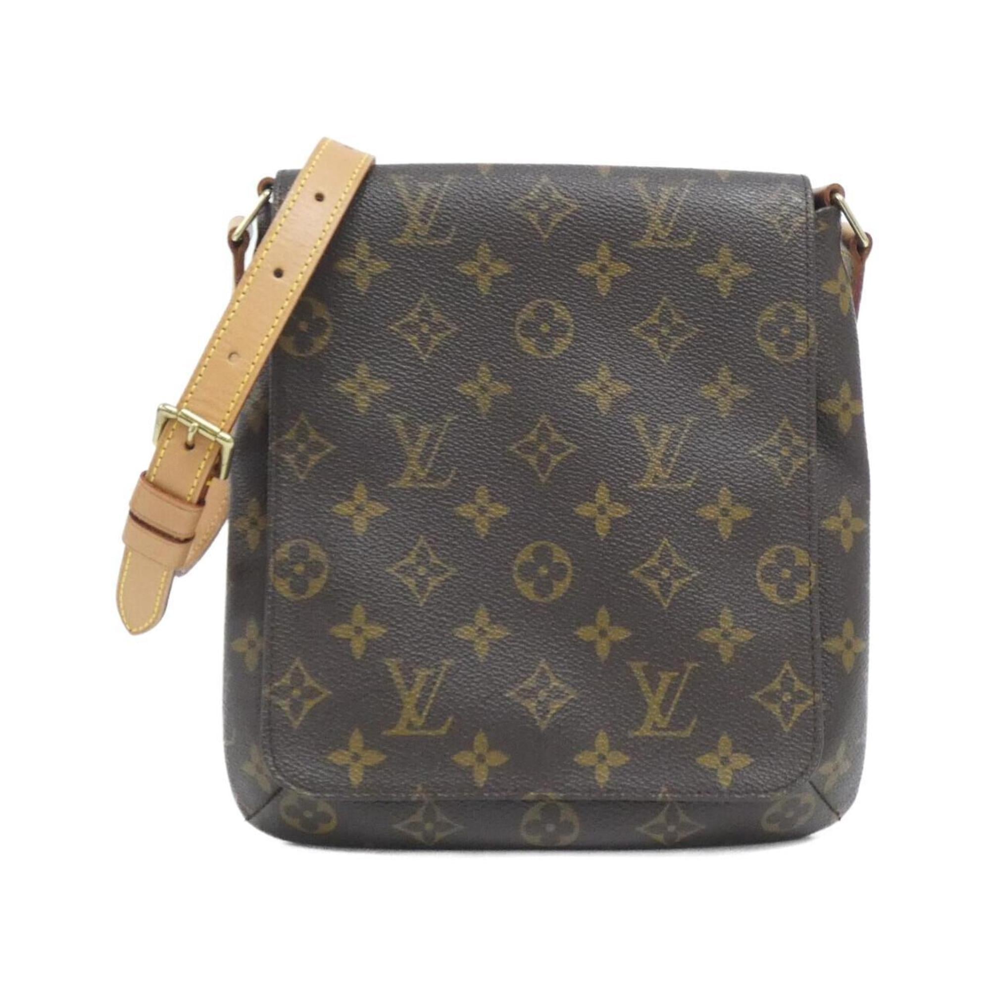 Louis Vuitton Monogram Marron Coated Canvas Shoulder Bag