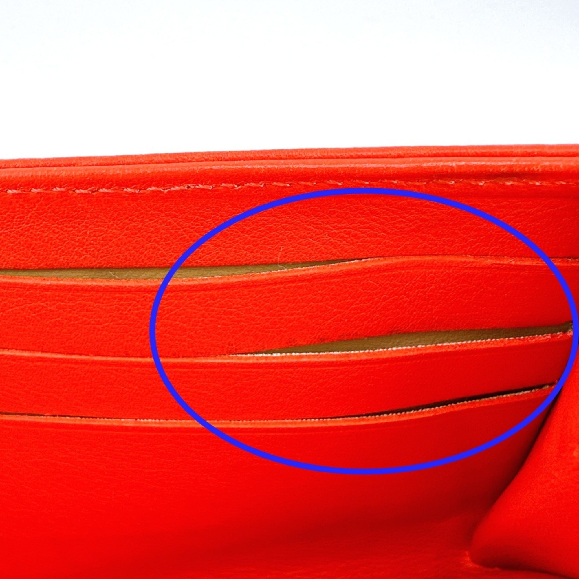 Louis Vuitton Corail Mahina Leather Long Wallet