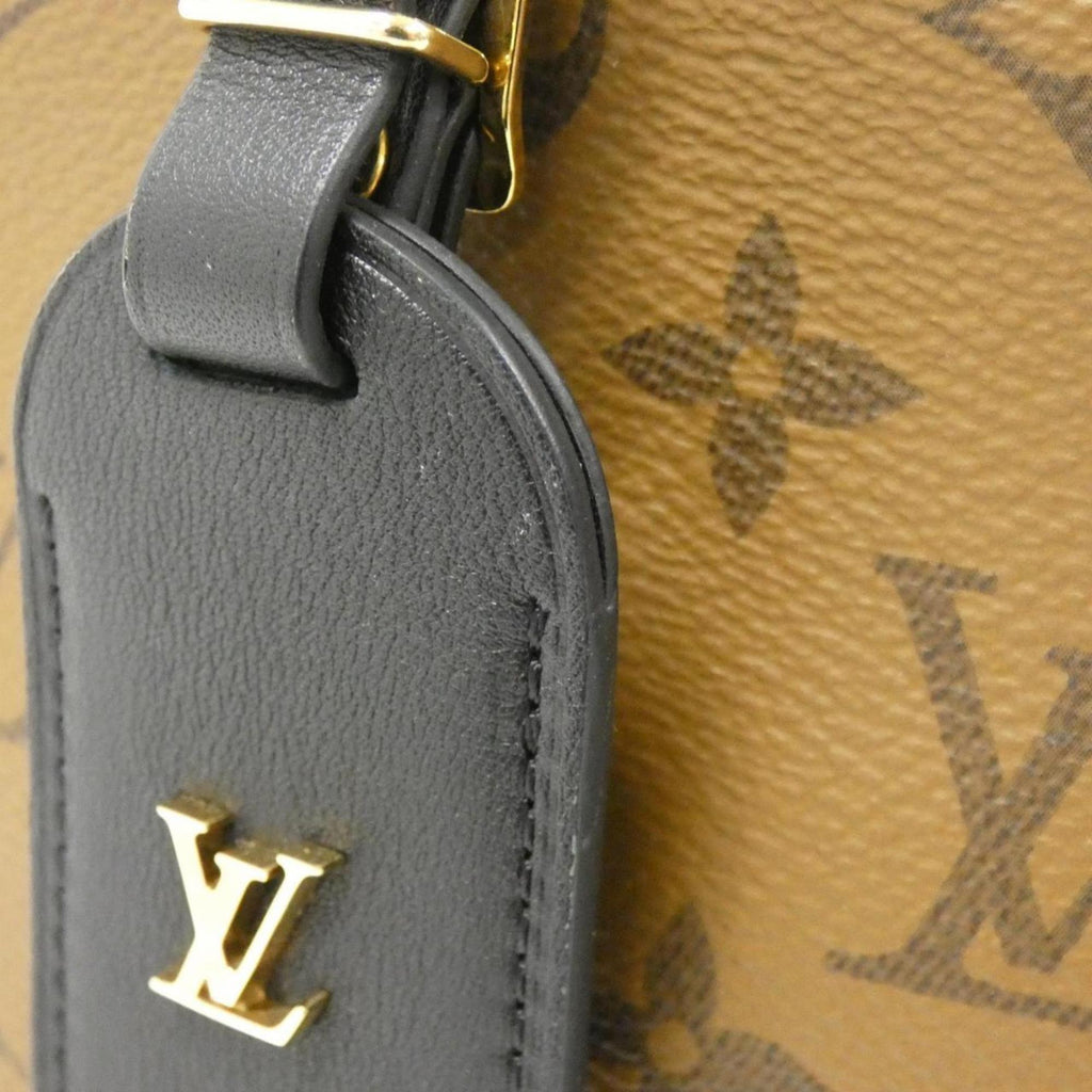 Louis Vuitton Monogram Reverse Marron Coated Canvas Shoulder Bag