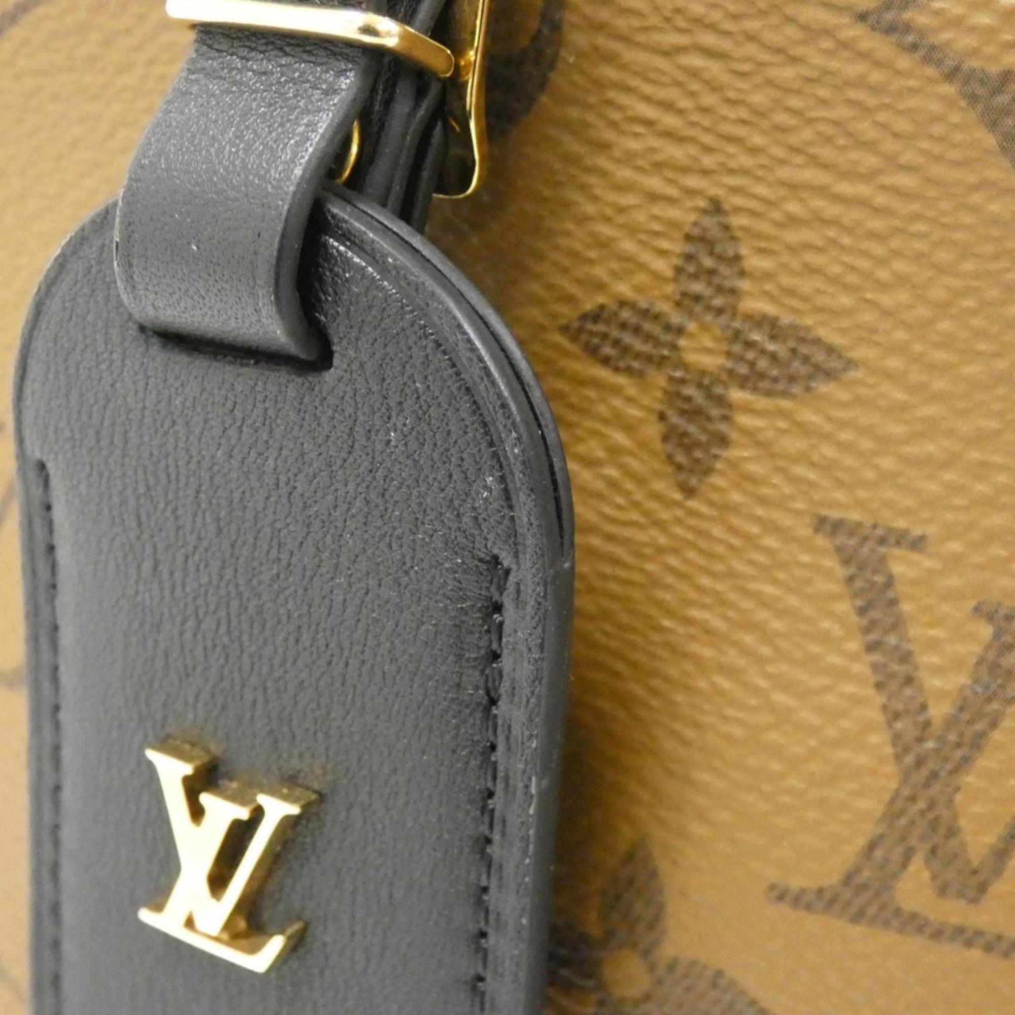 Louis Vuitton Monogram Reverse Marron Coated Canvas Shoulder Bag