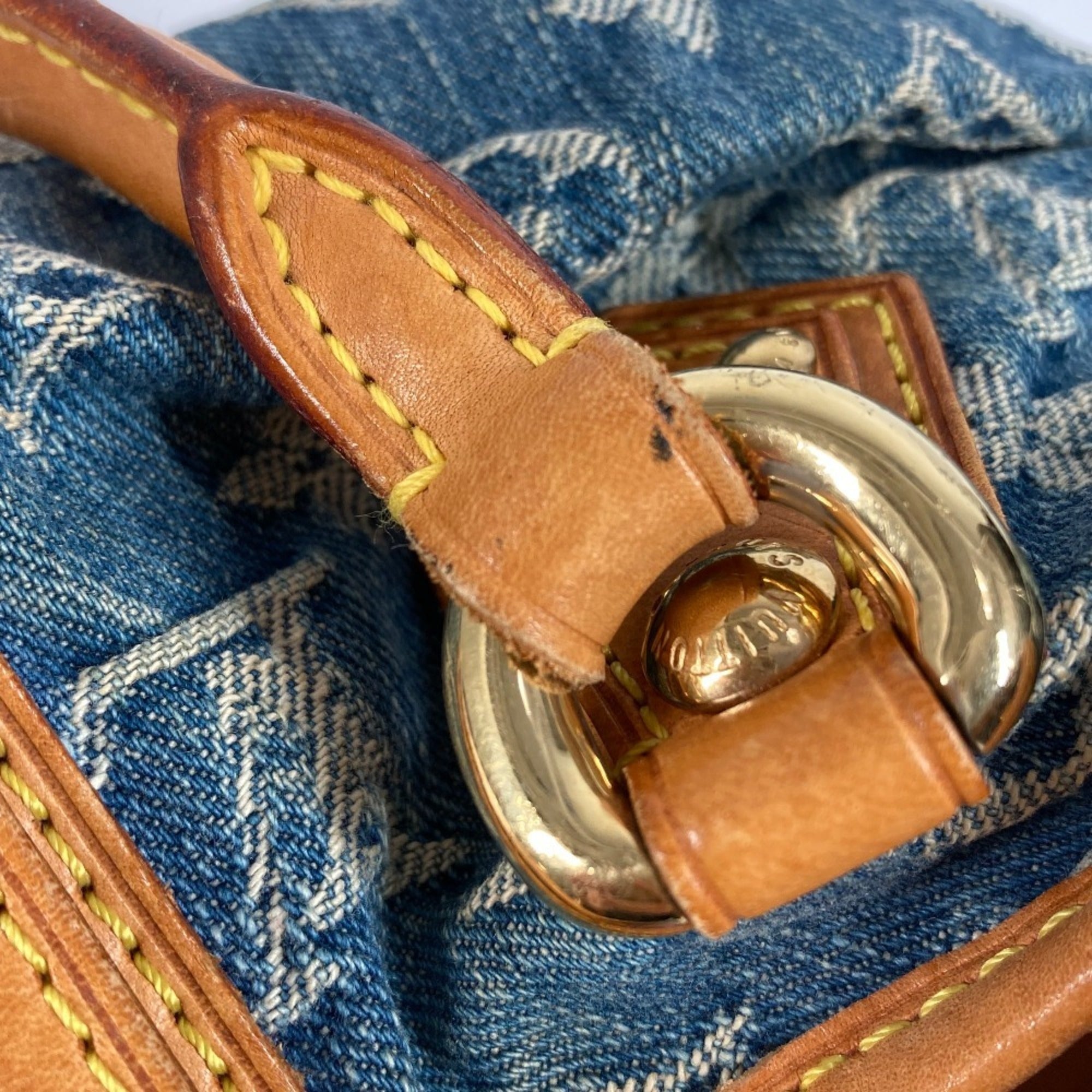 Louis Vuitton Monogram Denim Monogram Denim Handbag