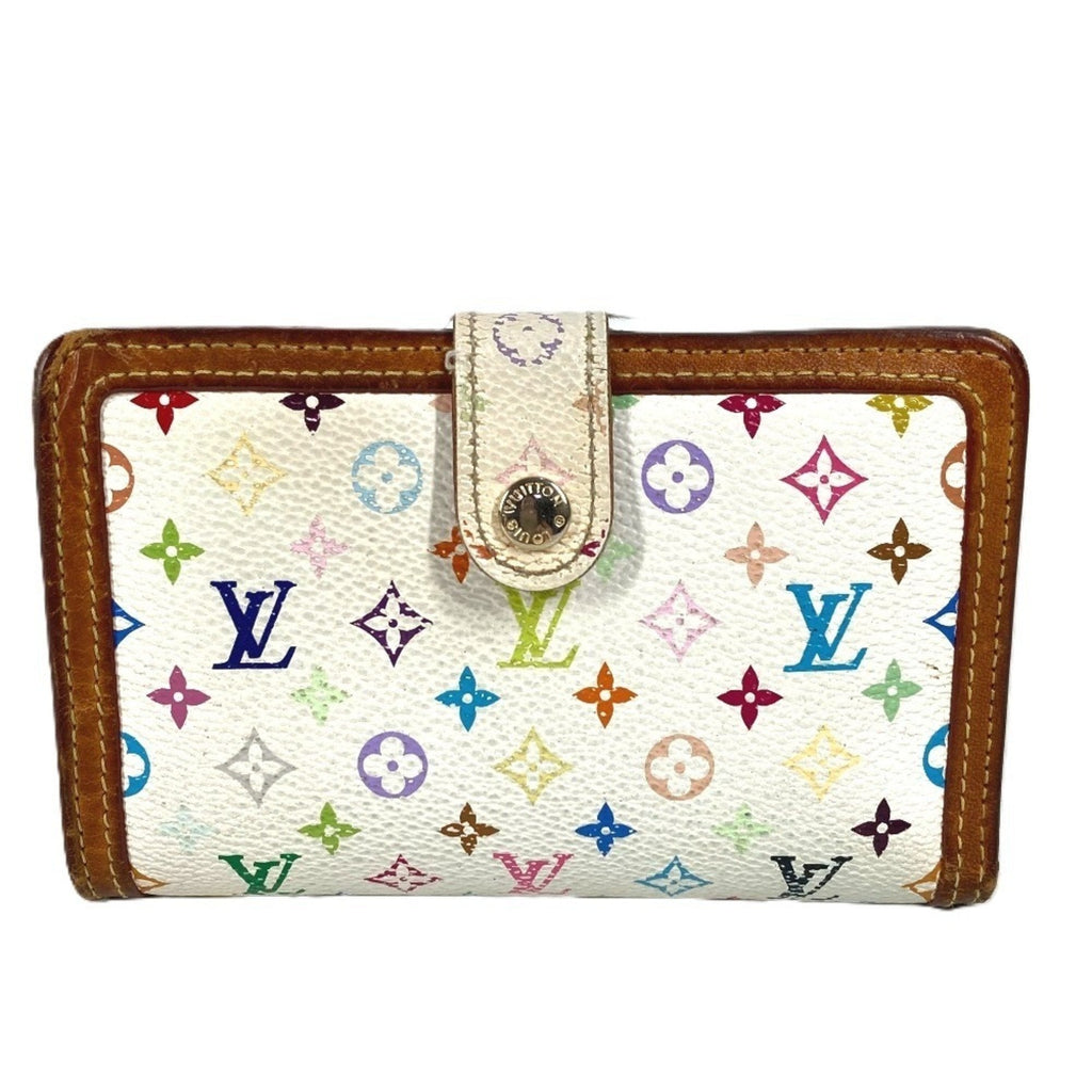 Louis Vuitton Blanc Monogram Multi-Color White Monogram Multicolore Wallet