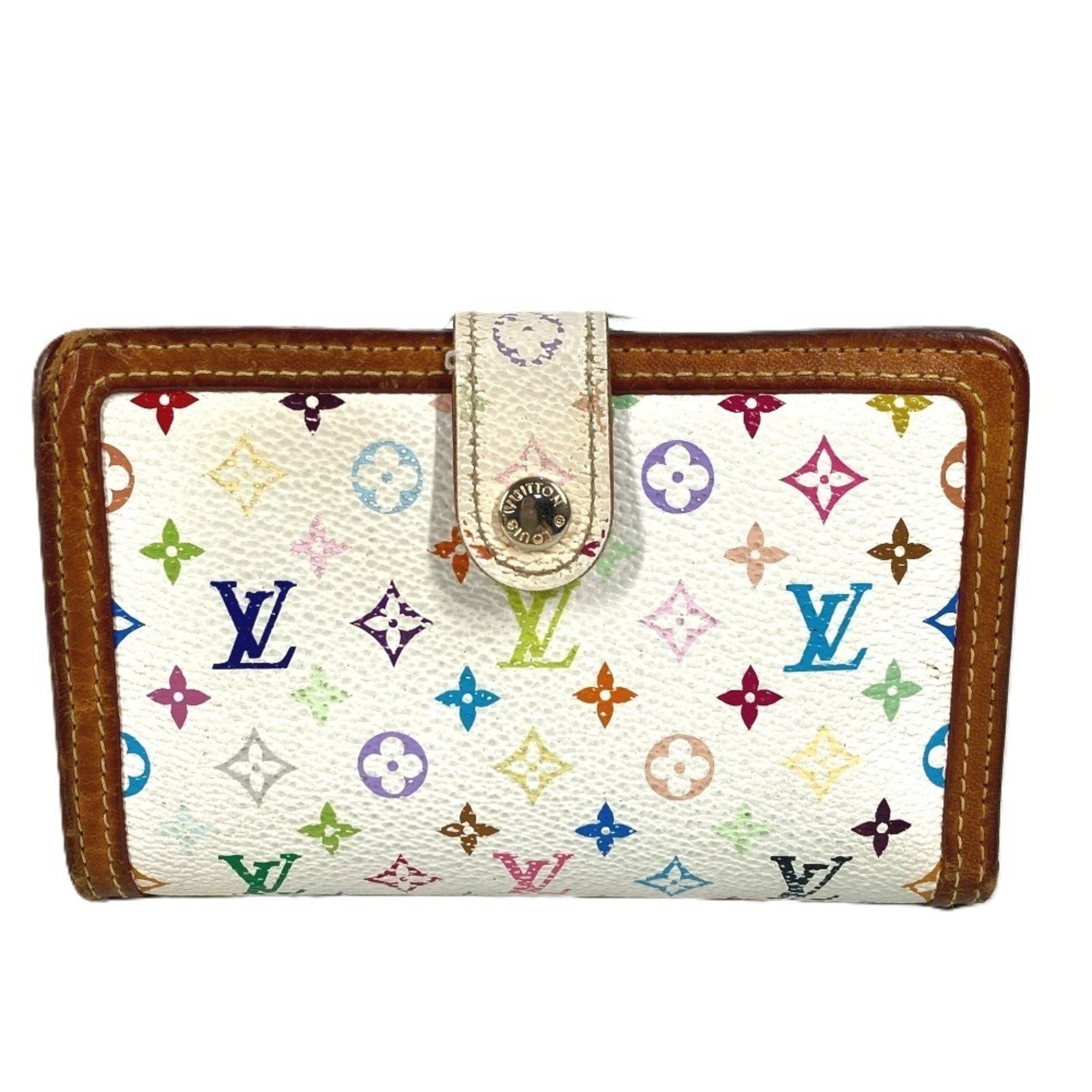 Louis Vuitton Blanc Monogram Multi-Color White Monogram Multicolore Wallet