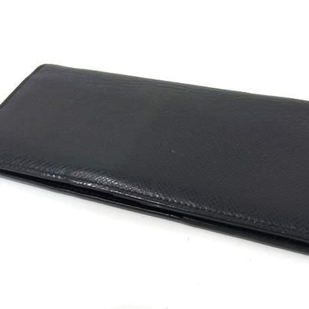 Louis Vuitton Dark Navy Taiga Leather Long Wallet