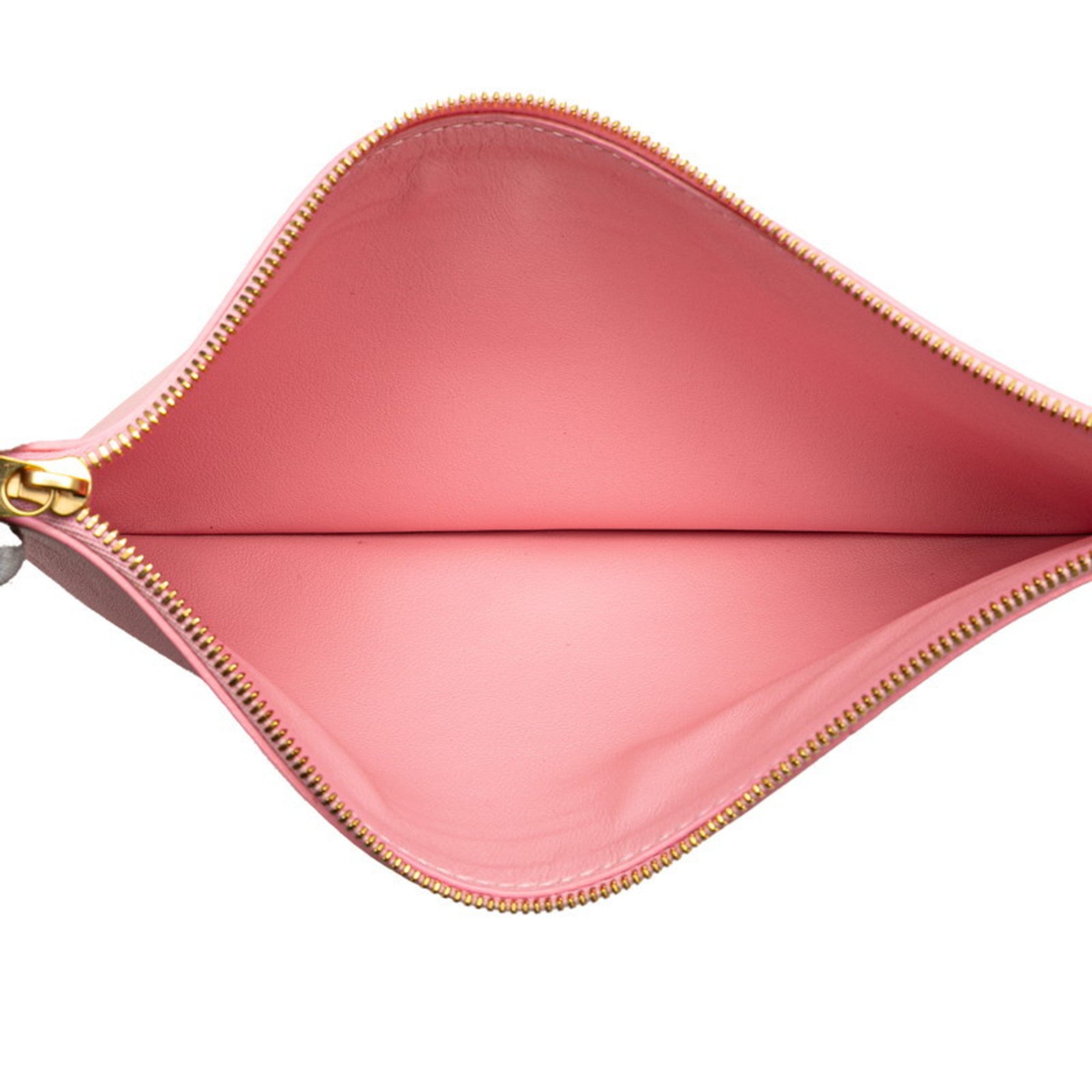 Bottega Veneta Pink Leather Handbag