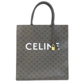 Celine Brown Pvc Tote Bag